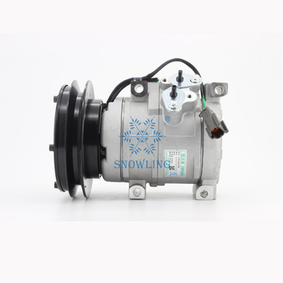 Japanese Excavator 10S15C AC Compressor, OEM: 447220-4053 / 447220-4781 / 20Y-979-6120 / 20Y-979-6121 PC300